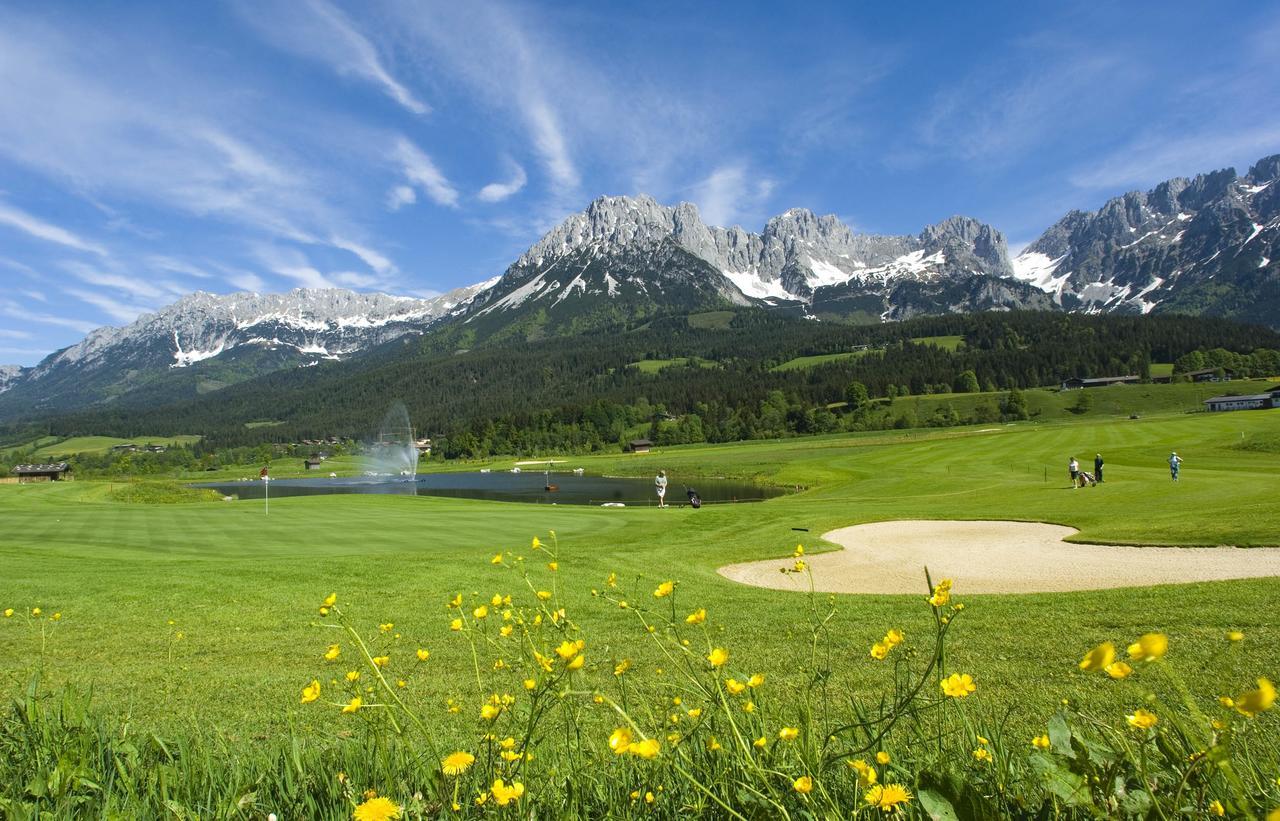 Gasthof Weberbauer Scheffau am Wilden Kaiser Exteriör bild